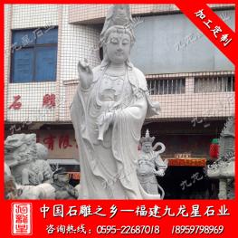 石雕觀世音菩薩 滴水觀音 石雕佛像廠家