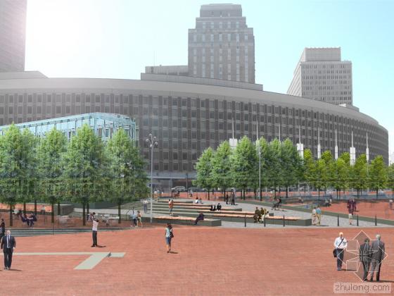 美國(guó)麻州政廳廣場(chǎng)第1張圖片