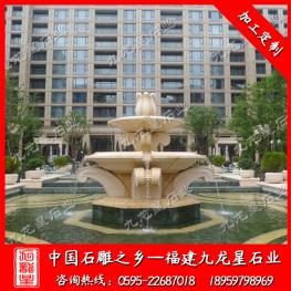 園林景觀石雕水缽 房地產歐式水缽定制