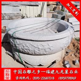 現(xiàn)代景觀花缽制作 石雕歐式花缽批發(fā)