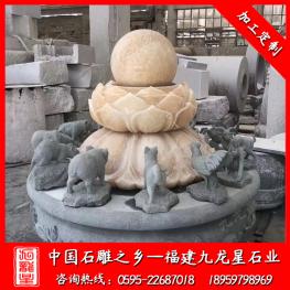 石雕風(fēng)水球作用 室內(nèi)外風(fēng)水球 大理石球