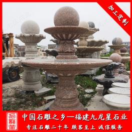 石雕風(fēng)水球定做廠家 雙層風(fēng)水球石雕價格