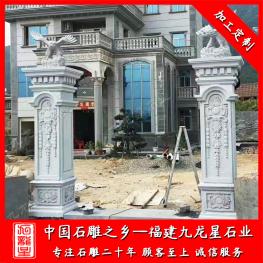 批發(fā)石雕羅馬柱 建筑石雕柱子 款式多