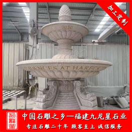 園林石雕噴泉圖片大全 惠安石雕噴泉水景廠家